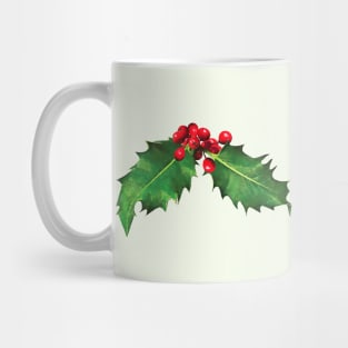 Christmas Holly Mug